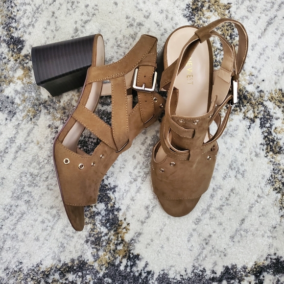 Brown Suede Sandle - Picture 2 of 5